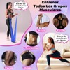 Meajax Bandas de Resistencia TPE, Ligas de Resistencia para Ejercicio