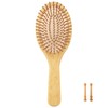 Hair Brush, Natural Bamboo Hair Brush, Air Cushion Comb, Rounded