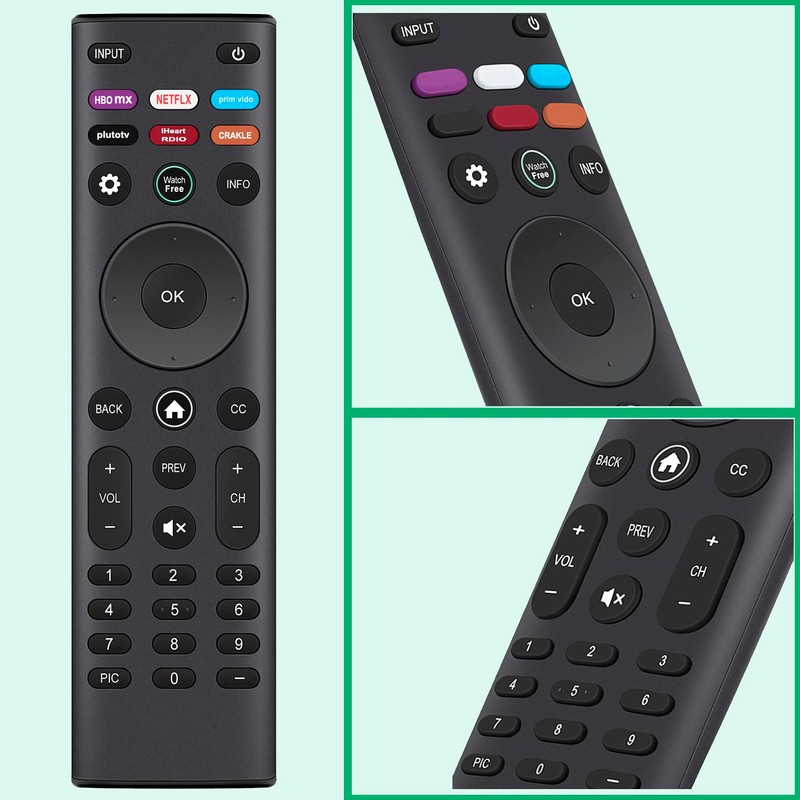 New XRT140 Replacement Remote Control (Version V5) fit for Vizio