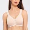 Delimira women's full cup relief bra, cotton, without an underwire,