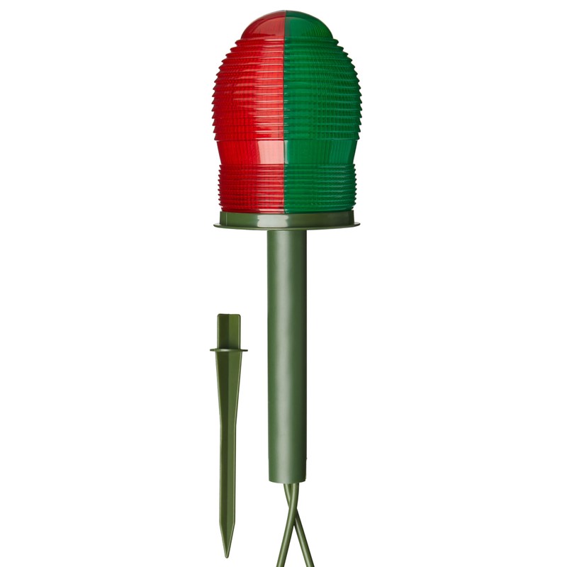 HoliScapes® Vintage Santa Runway Lights with Santa Landing Zone Inflatable