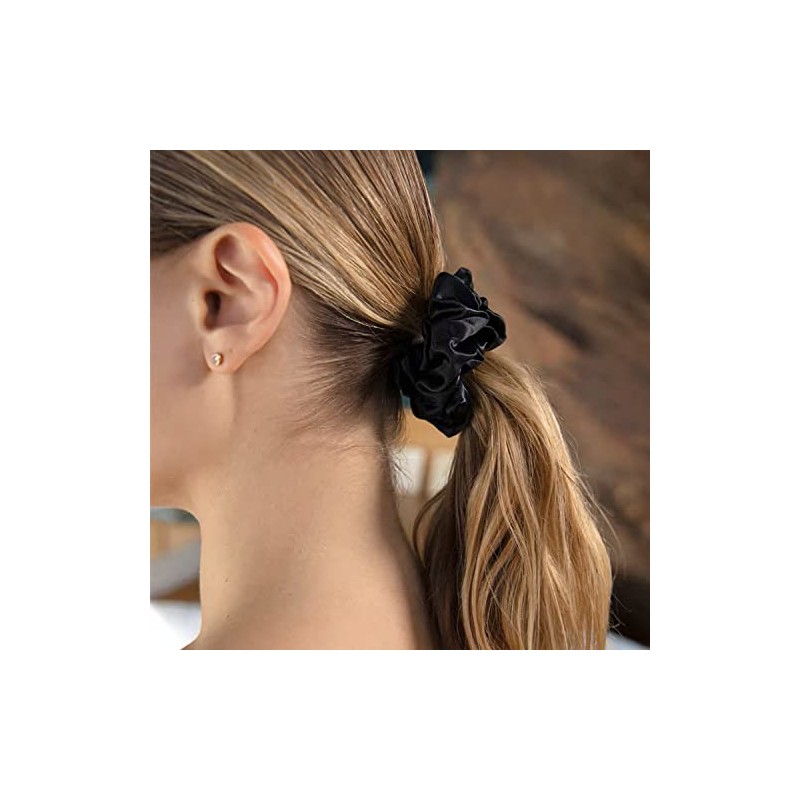 Suncdelv Silk, coleteros 100% de seda para el cabello, 22