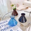 200ml Blue Glass Reed Diffuser Bottles,Empty Refillable Diffuser Bottle for