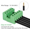 ALAMSCN 5 Sets 5 Pin Pluggable Terminals 5.08 mm Pitch