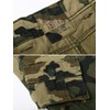 OCHENTA Men's Camo Cargo Pants Cotton Casual Work Tactical Combat