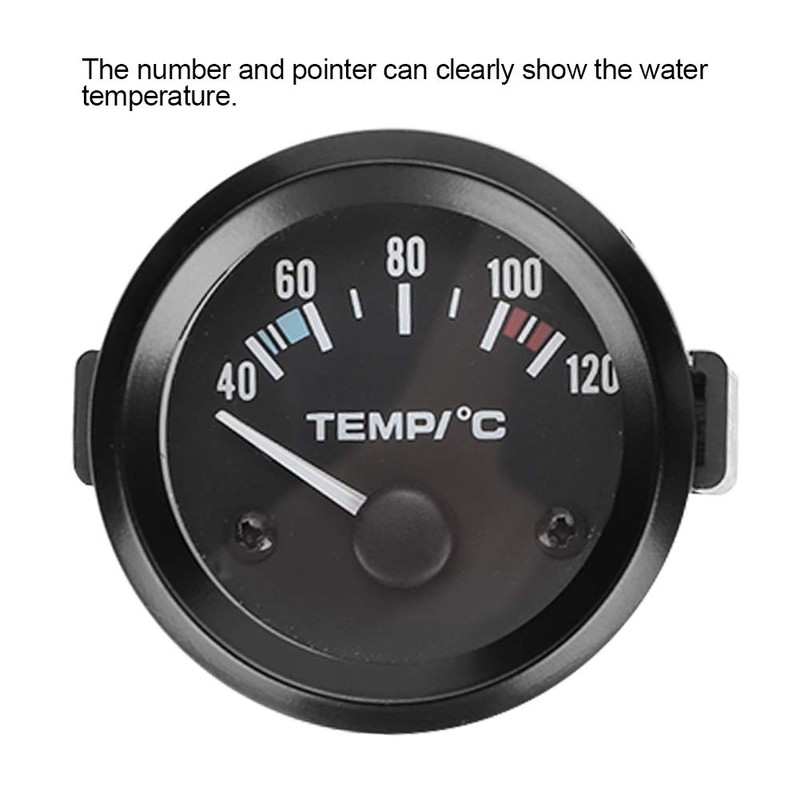 Car Temperature Display with Sensor, DC 12 V Car Water