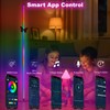 Oizuon 2 Pack Corner Floor Lamp – RGB Lamp Modern
