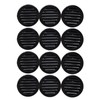 3" Round Plastic Louver Soffit Air Vent Reptile Screen Grille