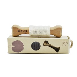 REPLUS Pet Toy, Neem Bone, SS Size, Chew Toy, Stiff, Wooden Toy, 4.3 inches (11 cm)