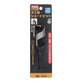 Sankyo Corporation trad TWS-24.0 Short Bit for Carpentry 0.9 inches (24 mm)