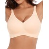 Wireless Seamless Comfort Bra Supportive Push Up Bra No Underwire