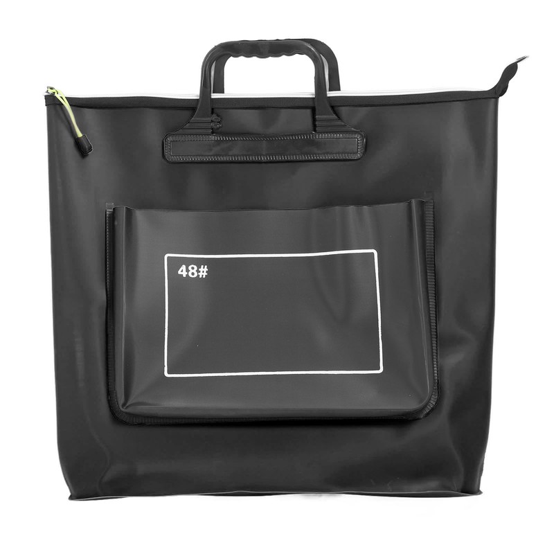 Folding Fish Bucket 48L EVA Thicken Waterproof Anti Leakage Zippered