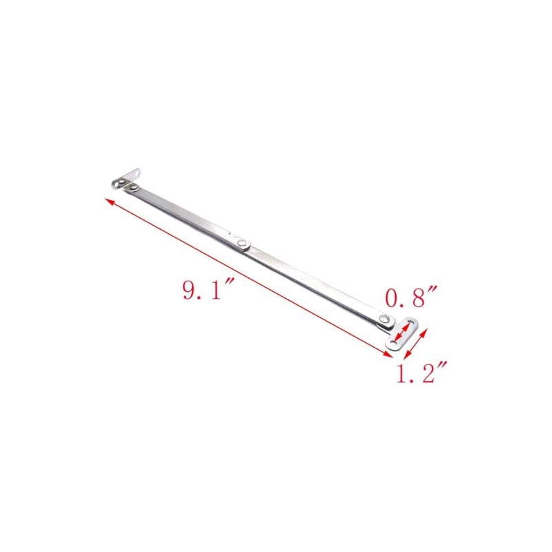 MY MIRONEY Stainless Steel 180 Degree Rotatable Folding Lid Support