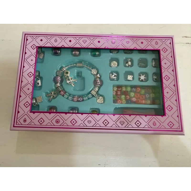 Joyland - Set Pulseras Cuentas Para Hacer Bricolaje Niñas Con