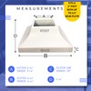 Deck Post Base Cover – Durable, Snap-Together Shoe Base Instantly