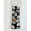 Clear Mah Jongg Pies (Large) Keychain [i-so-]