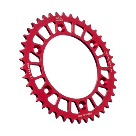 JT JT Sprockets JTA210.42RED Red Racelite Anodized Aluminum 7075 T6 Rear Sprocket, Single