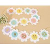 Daisy Monthly Milestone Photo Banner - Boho Daisy 1st Birthday