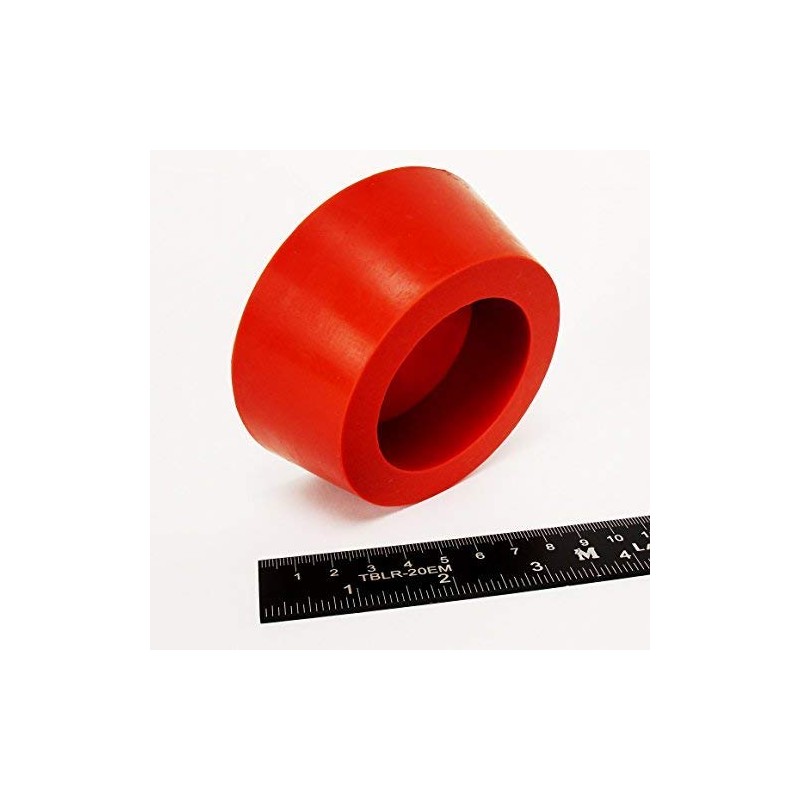 High Temp Masking Supply 3.25" x 4" Silicone Rubber Tapered