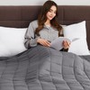 CuteKing Weighted Blanket for Adults (20lbs, 60"x80", Grey) Heavy Blanket