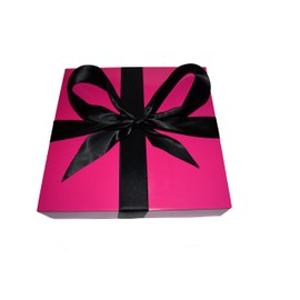 3 Piece Pashmina Gift Box with Hand-Tied Black Bow
