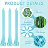 Jenaai 200 Pcs Golf Tees Bamboo Golf Tees Professional Golf