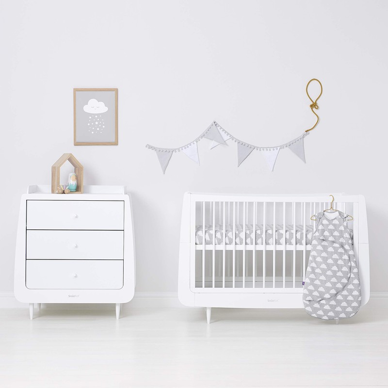 2 Pack Cot & Cot Bed Fitted Sheets 140 x