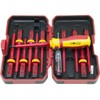 Tolsen 13pcs VDE Insulated Screwdriver Set Interchangeable in Case Magnetic