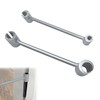 Roucerlin 2 Pack Door Hinge Adjustment Tool, 2 in 1
