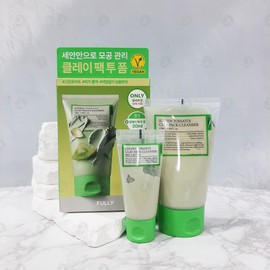 Polly Puli Green Tomato Clay Pack Cleanser Special Product Pore Wash-Off Pack / 폴리 풀리 그린 토마토 클레이 팩 클렌저 기획상품 모공 워시오프팩