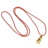 2Pcs Buddhist Pendant Vairocana Stupa Shaped Buddhism Necklace Clothing Bag