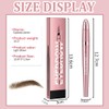 2025 Neu Magischer Augenbrauenstift mit 4 Mikrogabelspitzen – Wasserfester Microblading-Stift
