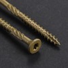 Wensilon #10 * 4" Deck Screws, (106pcs) 2 lbs.Exterior Wood