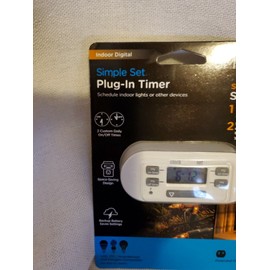 JASCO New in Box! MY TOUCH SMART SIMPLE SET PLUG-IN TIMER Indoor Lights/devices