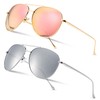 SUNGAIT Oversized Sunglasses for Women Lightweight Fashion Sunglasses - Polarised