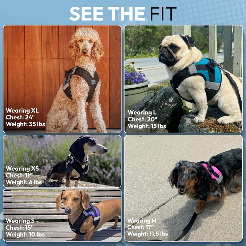 Gooby Soft Mesh X Step in Dog Harness - Yellow,