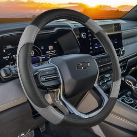 14.5-15'' Steering Wheel Cover for Chevy Silverado Colorado Equinox Trim