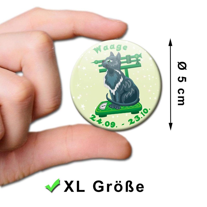 Fridge Magnet Zodiac Sign Libra Saying Magnet Cat Funny for