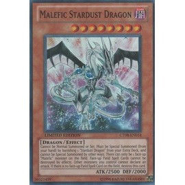 Yu-Gi-Oh! - Malefic Stardust Dragon (CT08-EN014) - 2011 Collectors Tins - Limited Edition - Super Rare