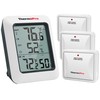 ThermoPro TP60-3 Digital Hygrometer Indoor Outdoor Thermometer Wireless Temperature and