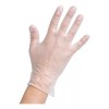 HiCuiLi Guantes Vinil/vinilo Transparente 10 Cajas Tallas: Ch, M, L