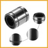Partuto LM8SUU 8x15x17mm Linear Ball Bearings Silver Tone - 10