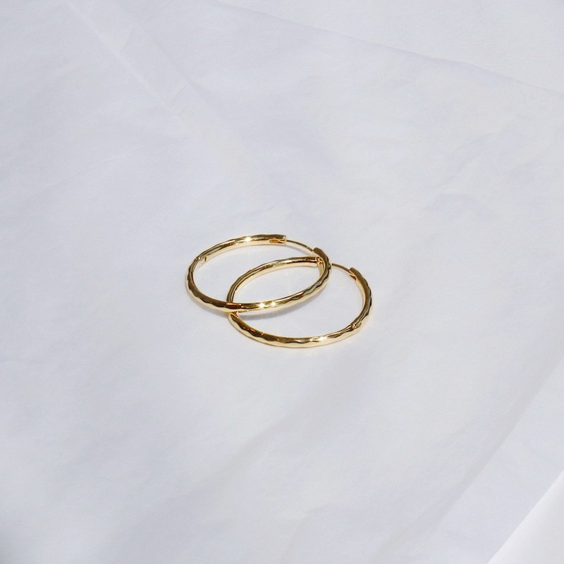 Gold & Deer 14k Gold Field Simple Cut Bling One-Touch