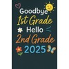 Goodbye 1st Grade Hello 2nd Grade 2025: Graduation Memory Book