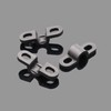 Wire Shelf Loop Clips 12Pcs Small Shelf Clips with Screws