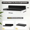 NIUBEST Small Floating Shelf,5 x 8.5 Inch,Set of 3 Small