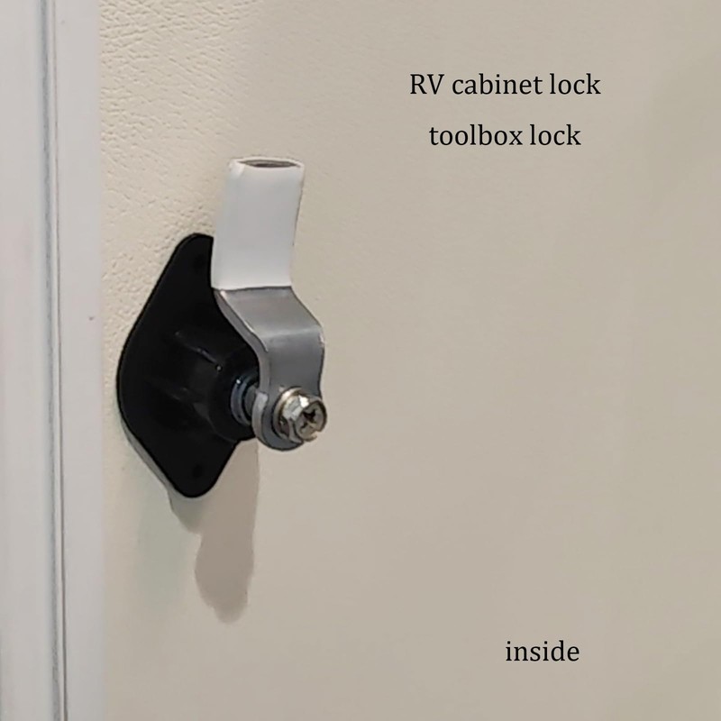 MTSmart Motorhome Locks, T-Handle Lock Kit with Keys, T-Handle Garage