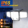 Solar Motion Sensor Outdoor Lights - 3000LM 236LEDs Outdoor Motion