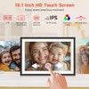 Frameo 10.1" WiFi Digital Picture Frame with 32GB Memory, 1280