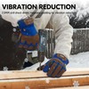 Vgo... Winter Work Gloves Waterproof Touchscreen in Leather, Thermal Safety